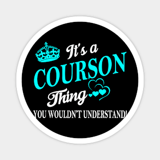 COURSON Magnet